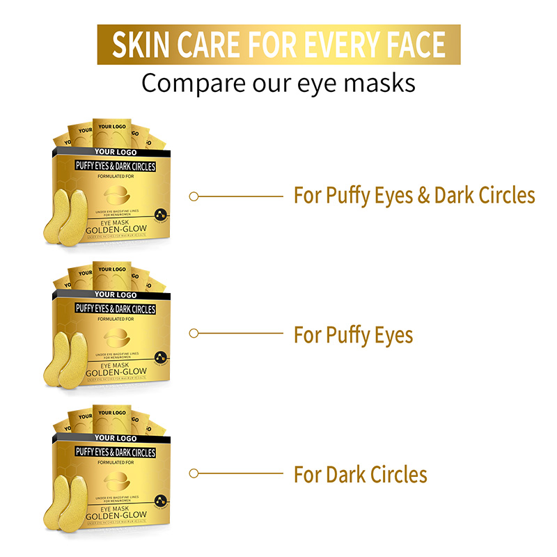 Private Label Eye Pad Rejuvenating Treatment for Dark Circles, Puffy Eyes, Refreshing, Revitalizing, Wrinkles(pic2)