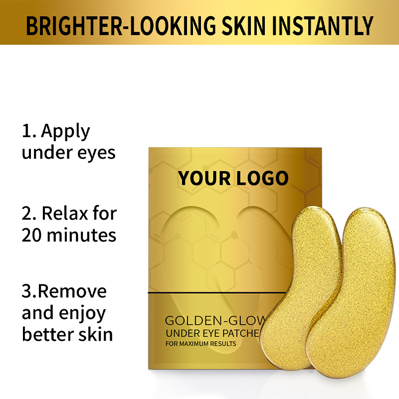 Private Label Eye Pad Rejuvenating Treatment for Dark Circles, Puffy Eyes, Refreshing, Revitalizing, Wrinkles(pic3)