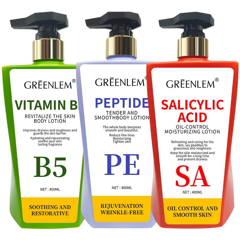 Body Lotion Set of 3: Vitamin B5 for Rep