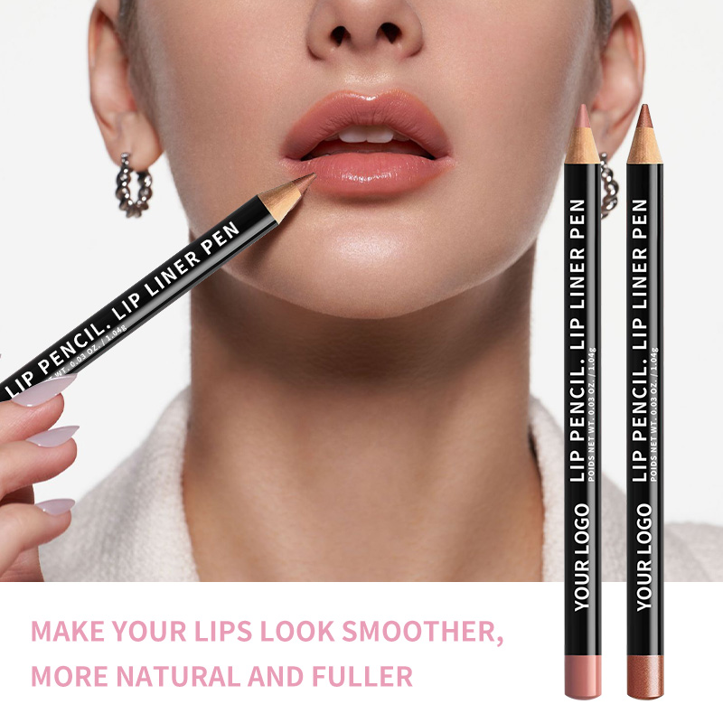 Waterproof Long-Lasting Lip Liner Pencil - Matte & Creamy, Vegan & Cruelty-Free - for Precise Lip Contouring (12 Colors)(pic5)