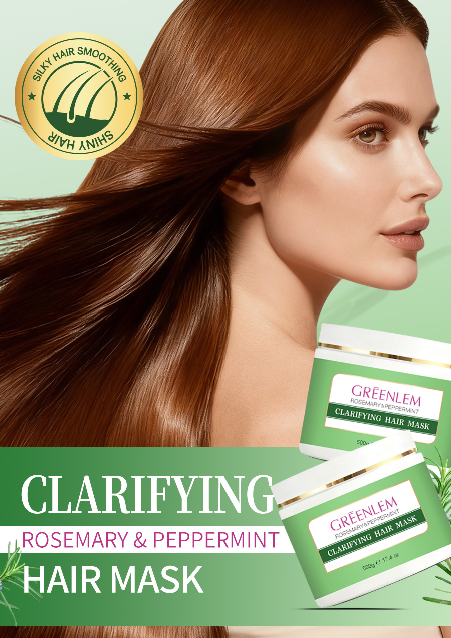 GreenLem ROSEMARY&PEPPERMINT CLARIFYING HAIR MASK(pic1)