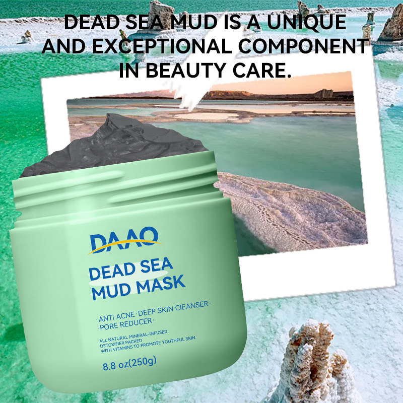 Private Label 100% Natural Mineral Mud Sheet Face Clay Dead Sea Mud Sheet for Face & Body(pic5)