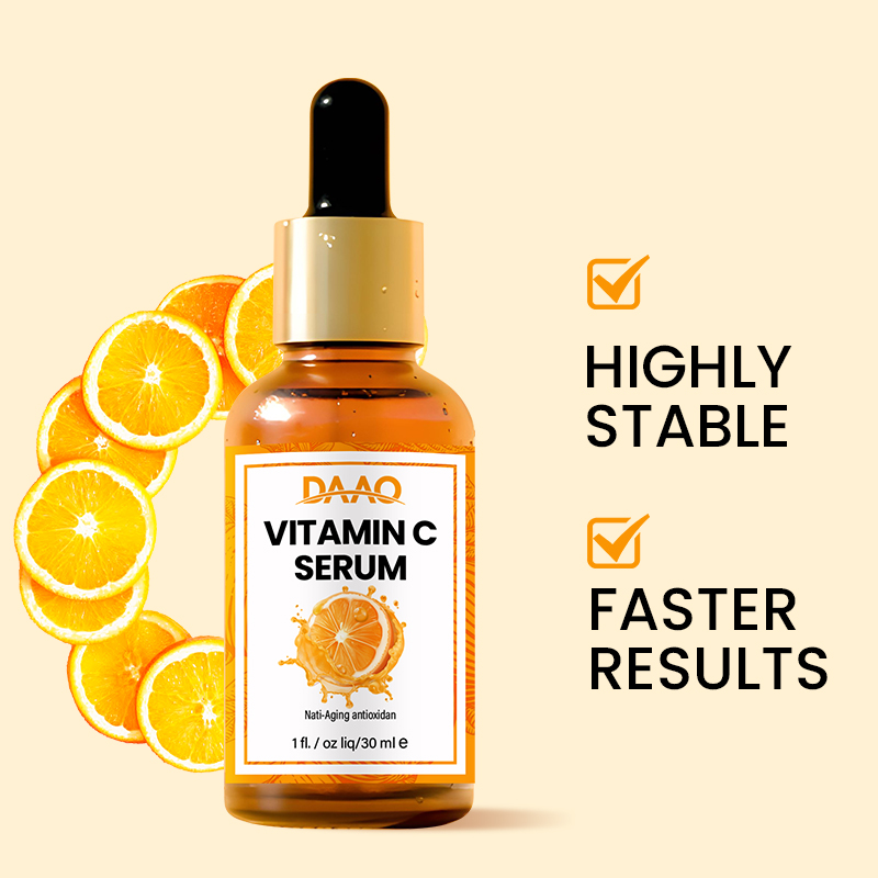 Wholesale Age Repair Essence Dark Spot Removal Brightening Vitamin C Serum With Hyaluronic Acid(pic5)