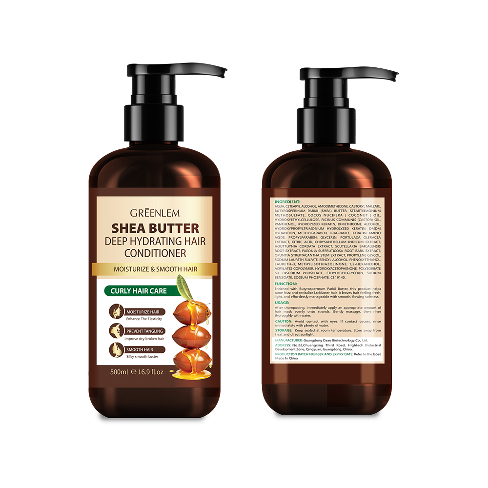 GreenLem Shea Butter Cream Herbal Hair Growth & Guatemala Thick Strong Natural Dry Hair Conditioner Curly Hair(pic6)