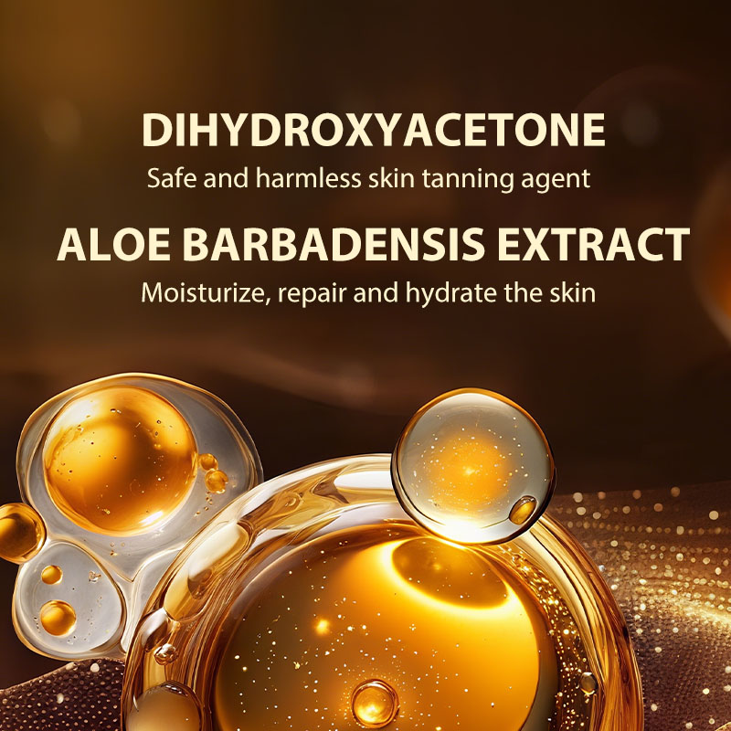 Hot Selling Liquid Tanning Drops Serum Natural Sun-Kissed Glow Sun Exposure Fast-Acting Face Body Bronzing Cruelty-Free(pic4)