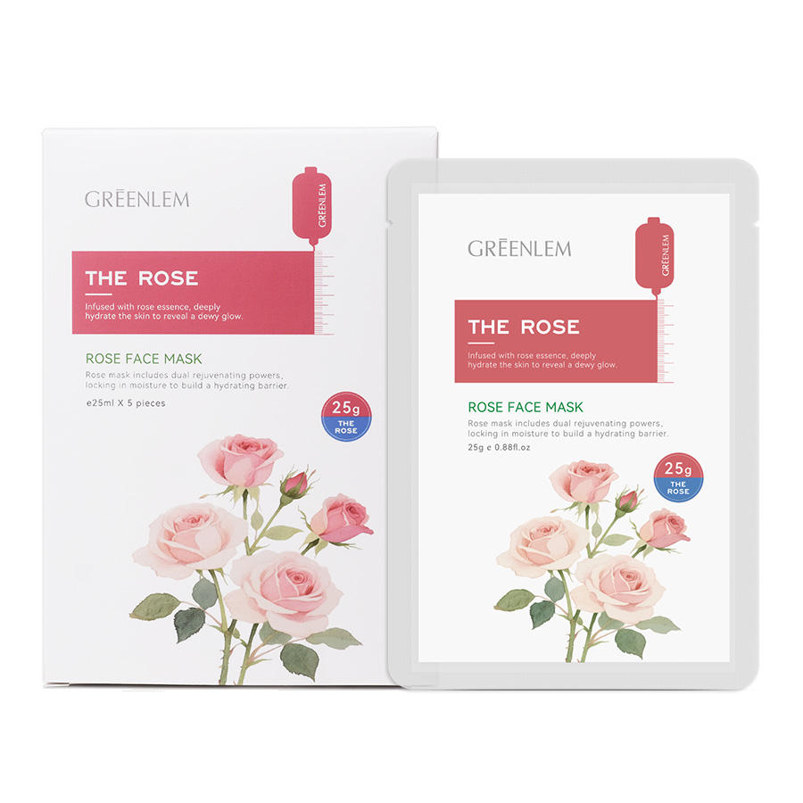 GreenLem Beauty Rose Facial Masque Peel 