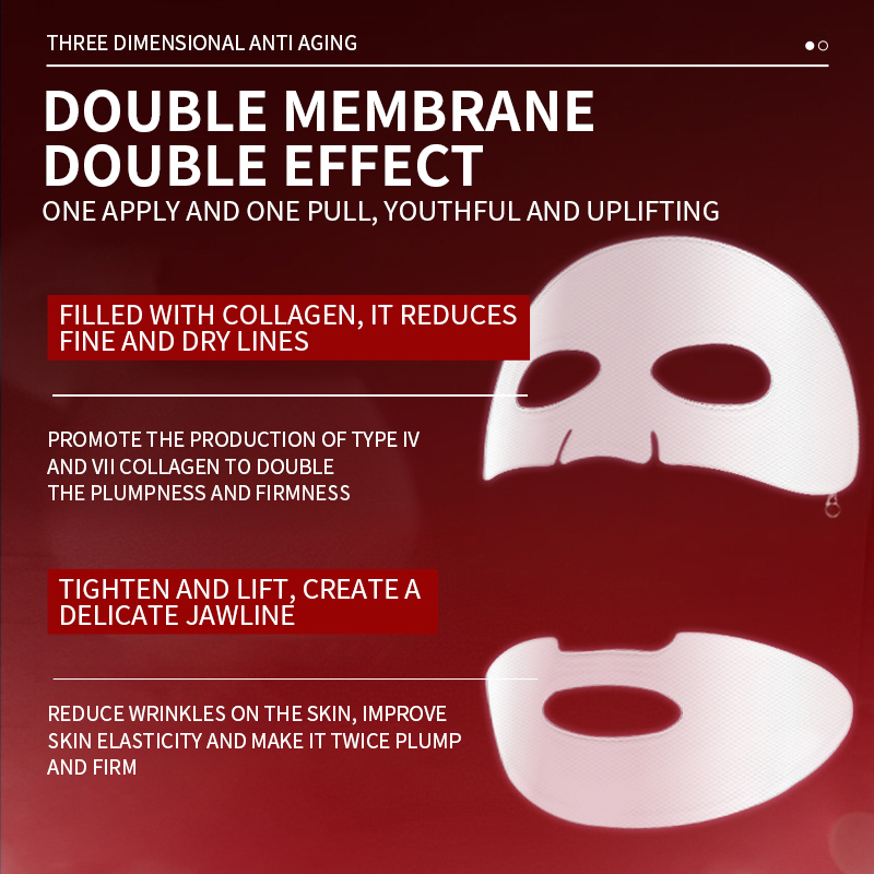 High Quality New White to Transparent Collagen Face Mask Face Tightening Anti-Aging Hyaluronic Acid Ingredients All Skin(pic4) High Quality New White to Transparent Collagen Face Mask Face Tightening Anti-Aging Hyaluronic Acid Ingredients All Skin(pic4)