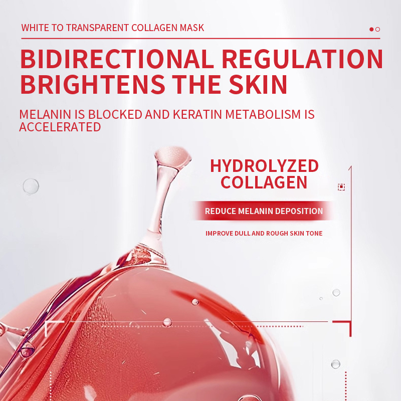 High Quality New White to Transparent Collagen Face Mask Face Tightening Anti-Aging Hyaluronic Acid Ingredients All Skin(pic6) High Quality New White to Transparent Collagen Face Mask Face Tightening Anti-Aging Hyaluronic Acid Ingredients All Skin(pic6)