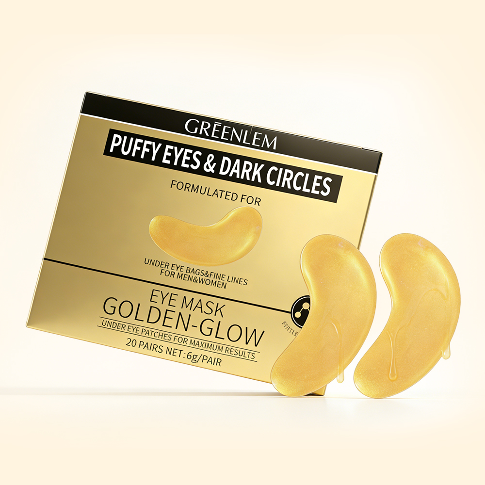 Greenlem Vegan Organic Hyaluronic Acid Nourishing Hydrogel Eye Sheet Mask Patch 30 Pairs Anti-Puffiness Wrinkle All Skin Types(pic4)