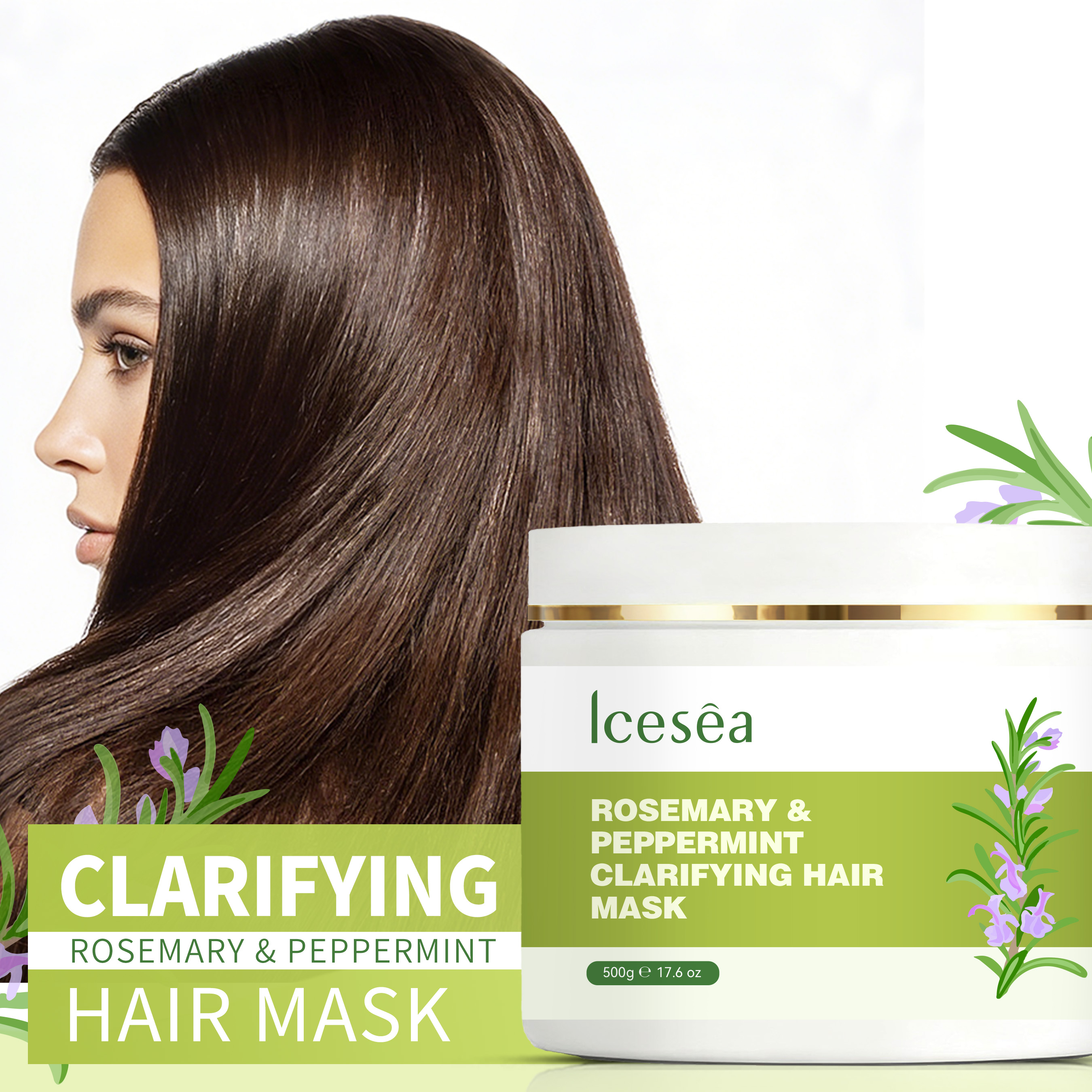 Icesea Rosemary and Mint Hair 