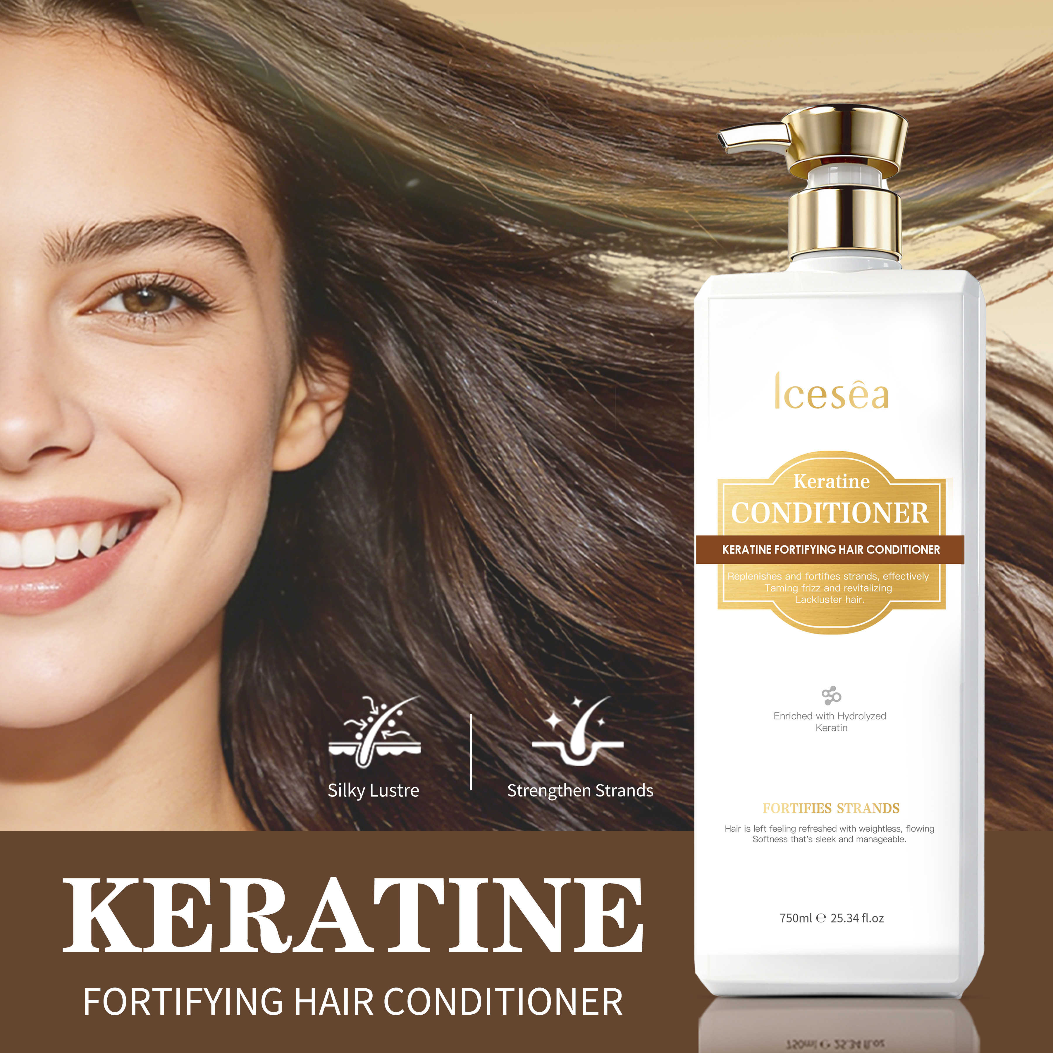Keratine Fortifying Hair Conditioner(pic1)