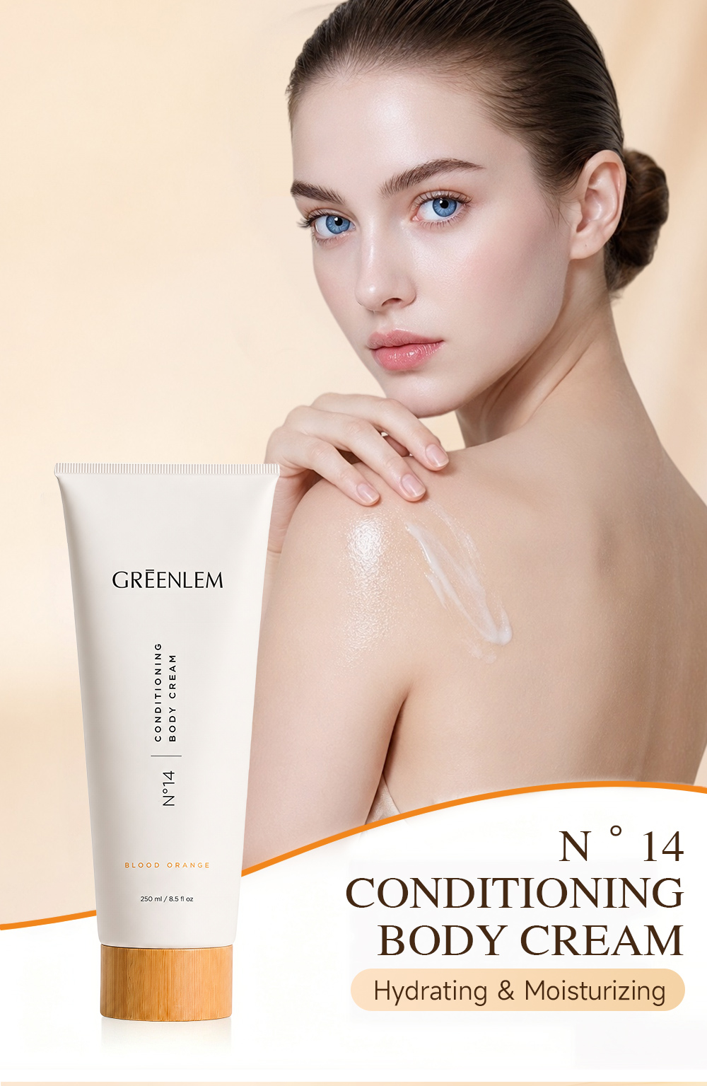 Greenlem Private Label Body Moisturizer with Hyaluronic Acid-Hydrating & Moisturizing Formula(pic1)