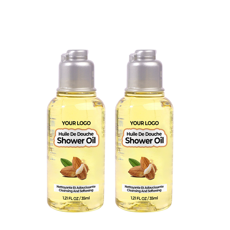 GreenLem Organic Sweet Almond Oil Gel Body Wash with Deep Cleansing & Exfoliating Long-Lasting Fragrance for Private Label(pic6)