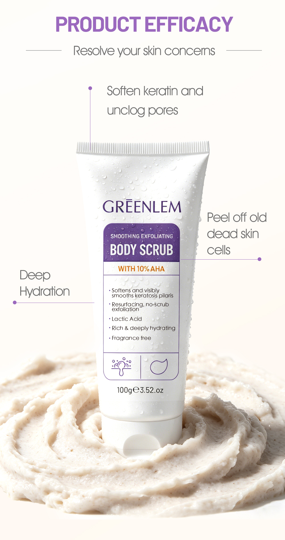 Chicken Skin Nourishing Cream with Vitamin E and Fresh Joy Fragrance for All Skin Types(pic4)