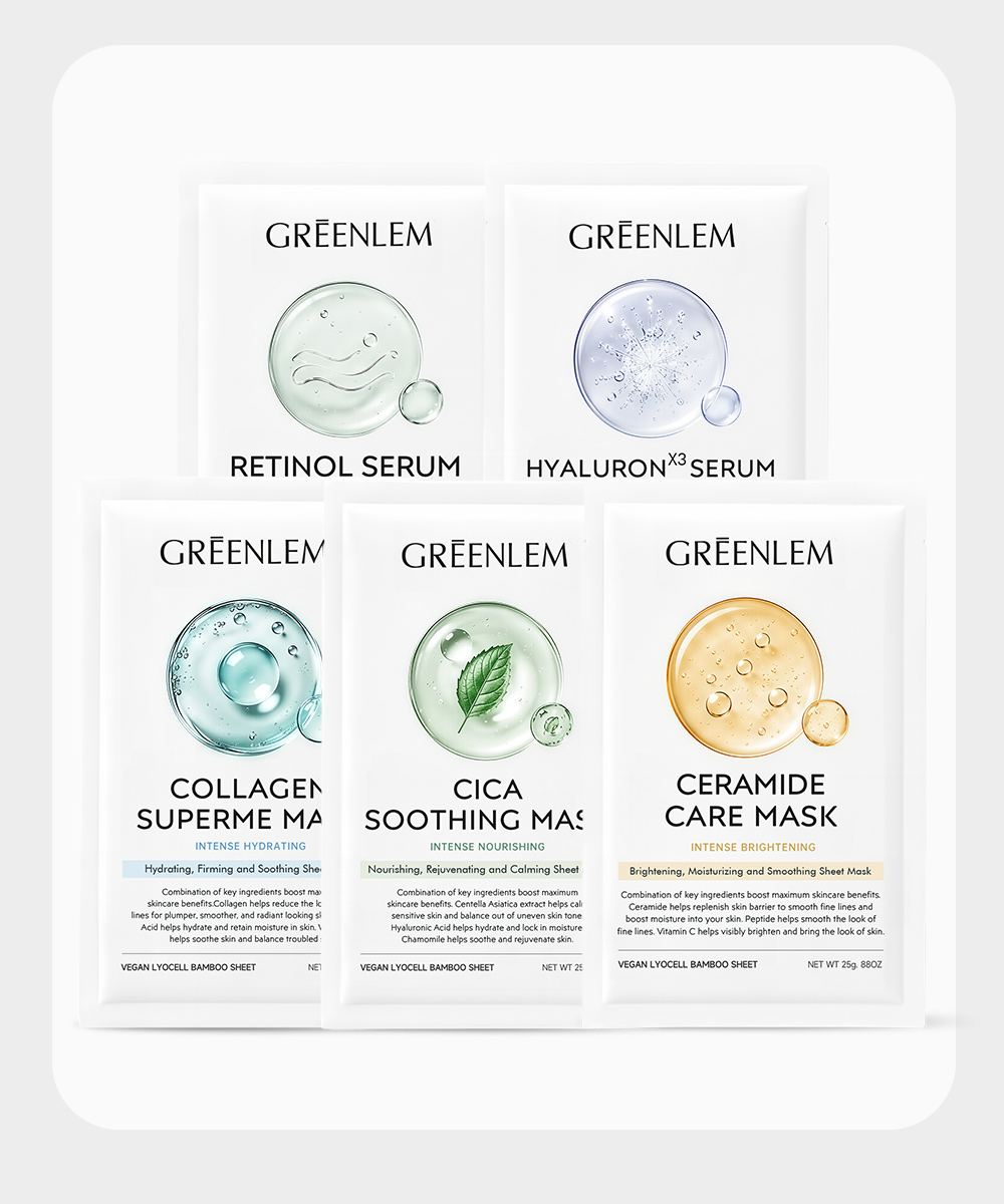 Sheet with Hyaluronic Acid & Ceramide Firming & Skin Barrier Support for Women(pic5)