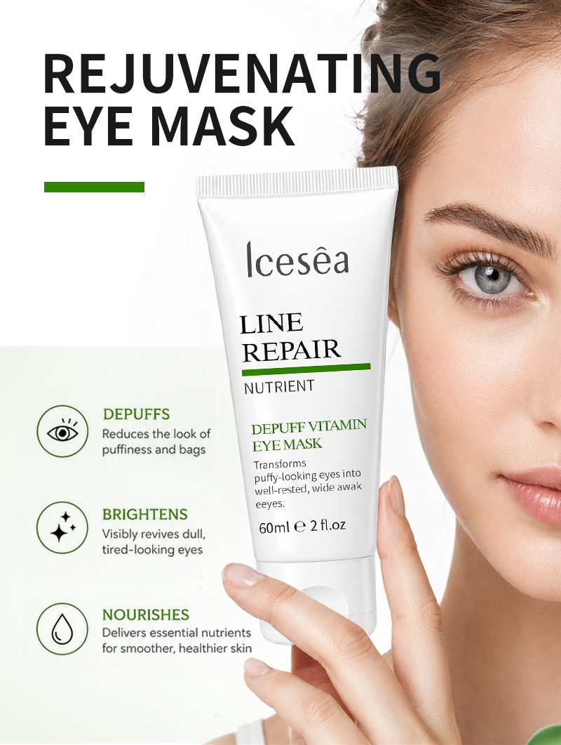 Private Label Anti-Wrinkle Eye Mask Caffeine & Hyaluronic Acid Revitalize Swollen Dark Circle Under Eye Mask OEM(pic3)