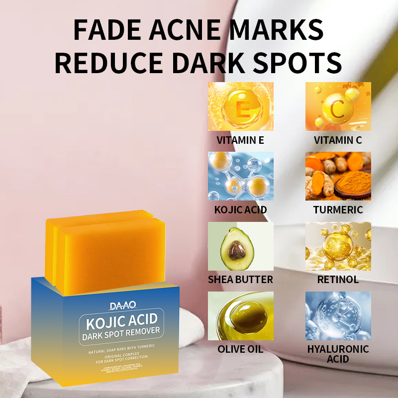 Wholesale Fresh Scent Whitening Smoothing Kojic Acid Soap Dark Spot Remover for Multi-Position Use(pic5) Wholesale Fresh Scent Whitening Smoothing Kojic Acid Soap Dark Spot Remover for Multi-Position Use(pic5)