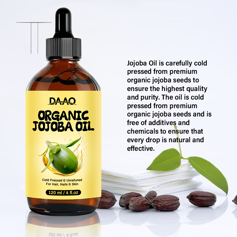 Organic Jojoba Oil 100% Pure Natural - for Hair Growth, Skin & Nails Moisturizer, Conditioning Massage Oil(pic6)