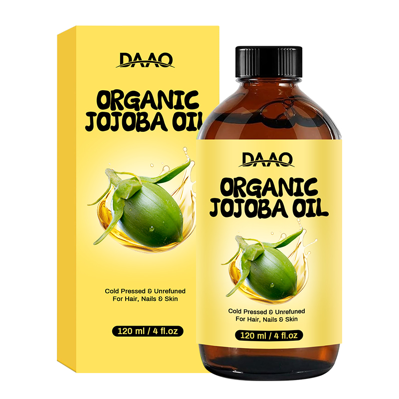 Organic Jojoba Oil 100% Pure Natural - for Hair Growth, Skin & Nails Moisturizer, Conditioning Massage Oil(pic1)