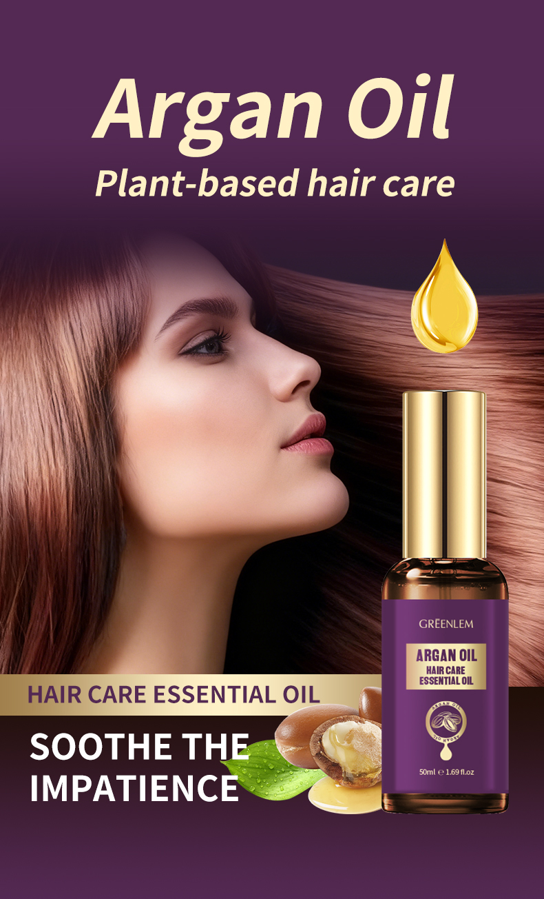 Professional Grade Nut Oil Hair Serum Smoothing & Nourishing Frizz Control & Heat Protection Repair for Dry Damaged Hair(pic2)