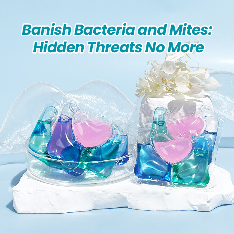 Quick-Dissolving Concentrated Laundry Pods for Stain Removal & Fabric Care | Safe for Colors & Whites(pic4)