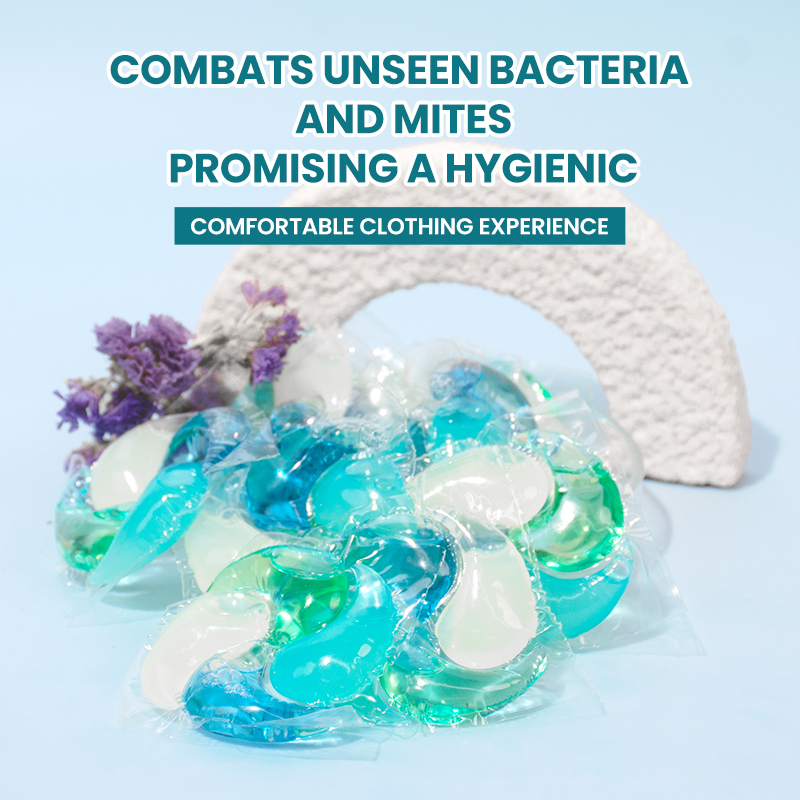 GreenLem 4-in-1 Eco-friendly Natural Gel Laundry Detergent Pods Apparel Floral Fruity Scent Capsule(pic1)