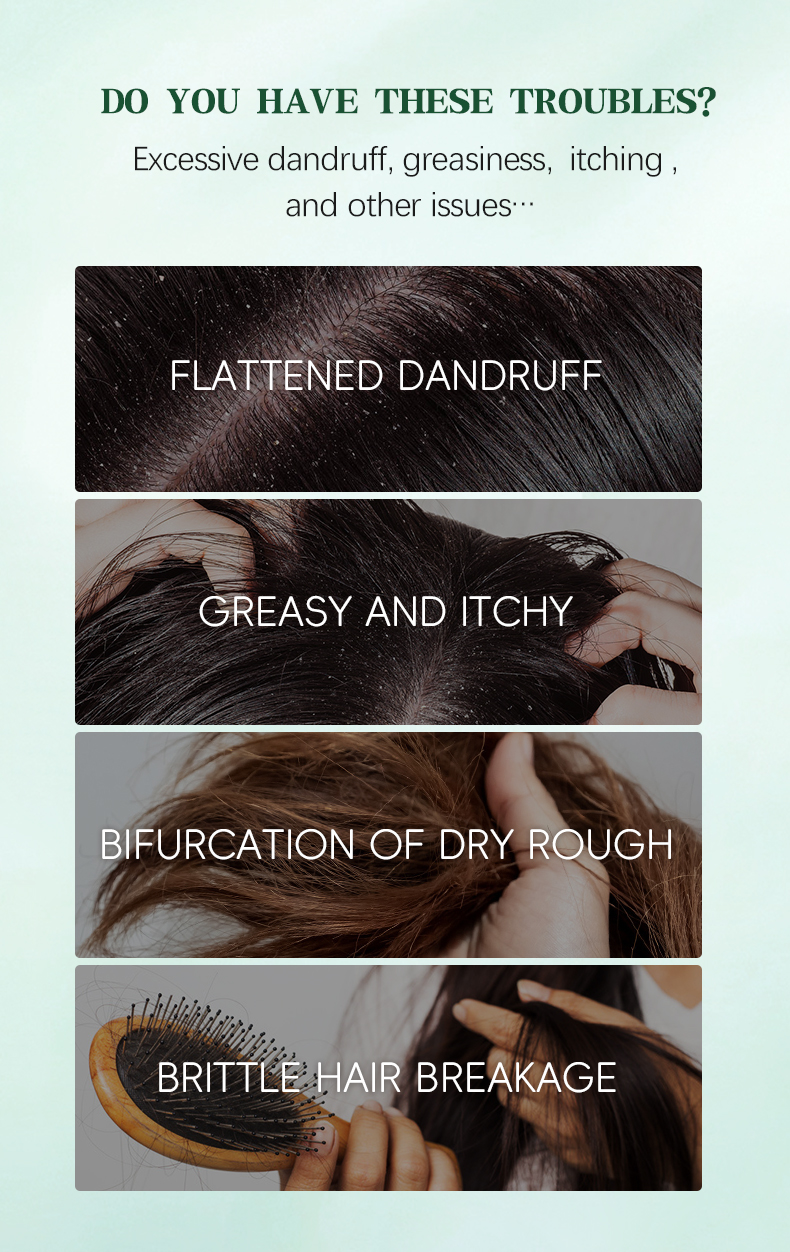 GreenLem Tea Tree Oil Anti-Dandruff Shampoo All Hair Types Cream Formula Damaged Hydrating Nourishing(pic2)