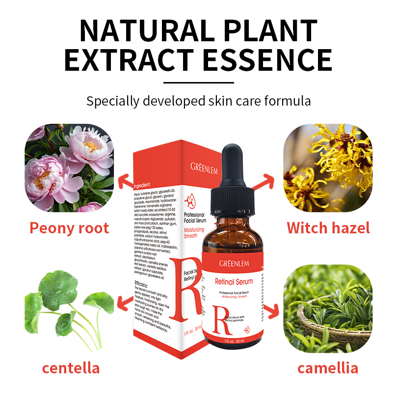 Private Label 30ML Dark Spot Remover Firming Skin Anti Wrinkles Anti Aging Moisturizing Retinol Serum(pic5)