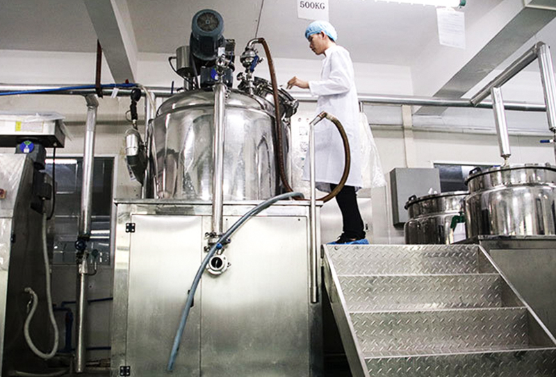 Three principles of production management of cosmetics manufacturers in Da’ao(pic1)